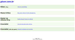 Desktop Screenshot of gluon.com.br